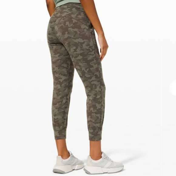 Lulu Jogging Camo Lululemon Stretch High-rise Joggers Full Length